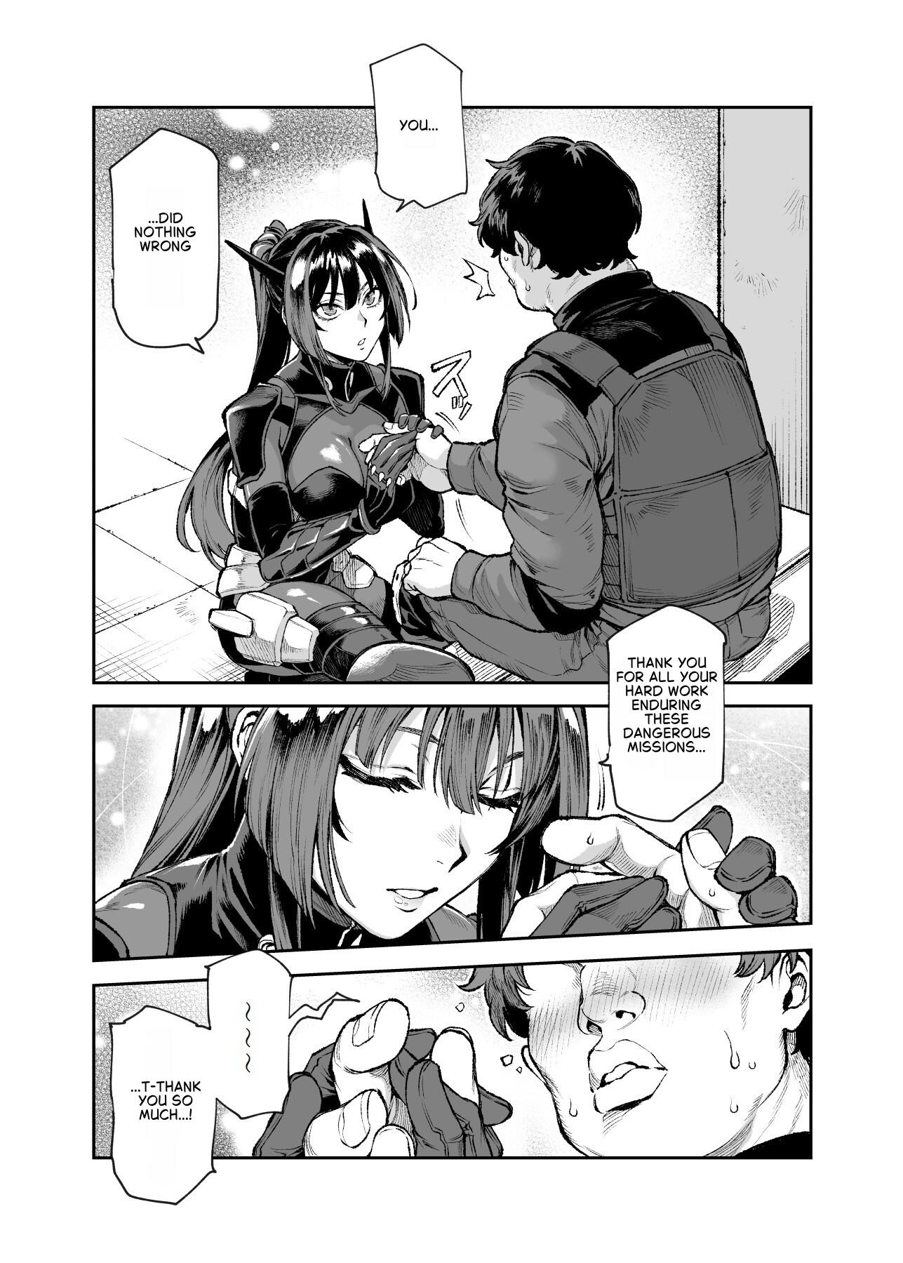 Hentai Manga Comic-Daily Life of a Low-Ranking Male Staff Member in the Anti-Shadow Special Forces EX1-Read-15